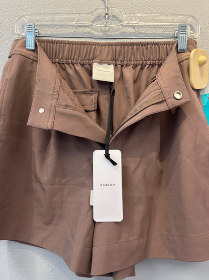 varley S Brown NWT 'Mariya Easy Pleat Short 4.5'