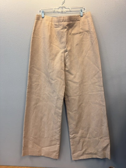 A.L.C. 14 Tan NWT Linen blend Wide Leg