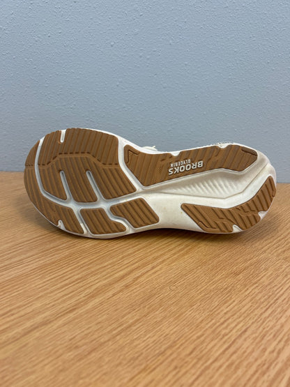 Brooks 10 Beige 'Glycerin 23 Running Shoes' thick sole low pro lace up