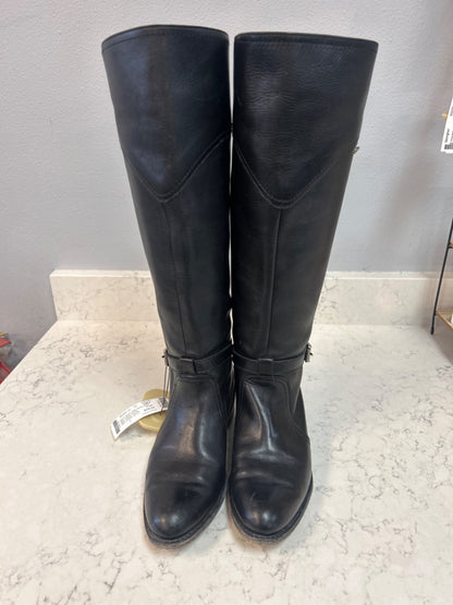 Black high boots AS IS