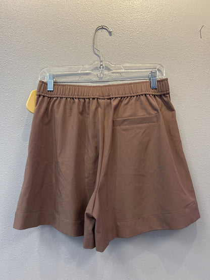 varley S Brown NWT 'Mariya Easy Pleat Short 4.5'