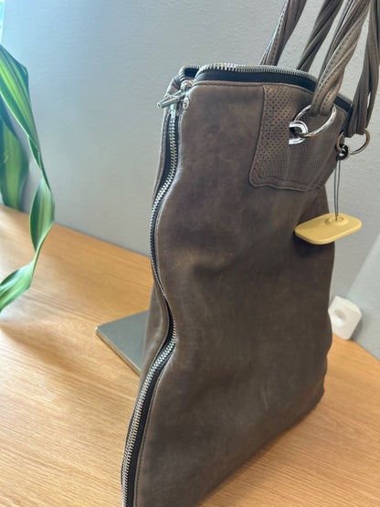 Alexander Wang  Brown XL Satchel Perf top Adjustable