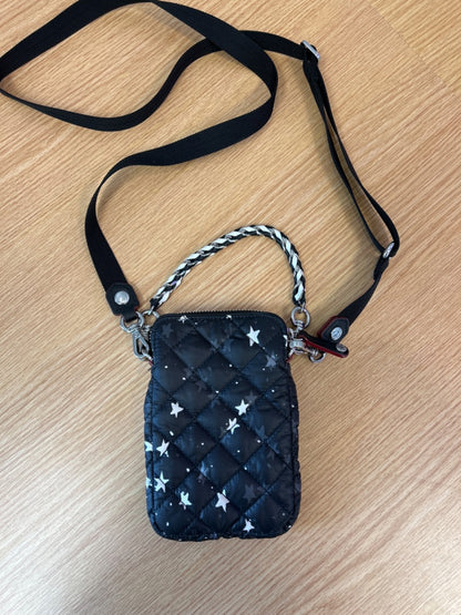 MZ Wallace  Black Starlight Micro Crosby Star quilted