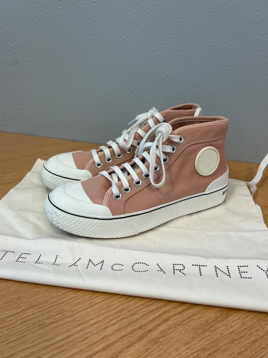 Stella McCartney 8 Pink Hi top sneaklers