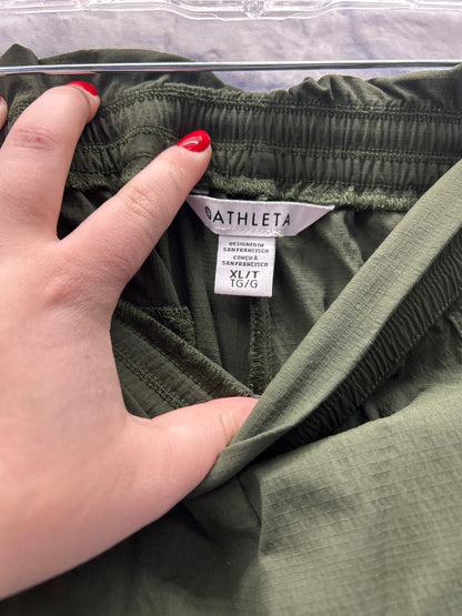 Athleta XL Green Wide Leg