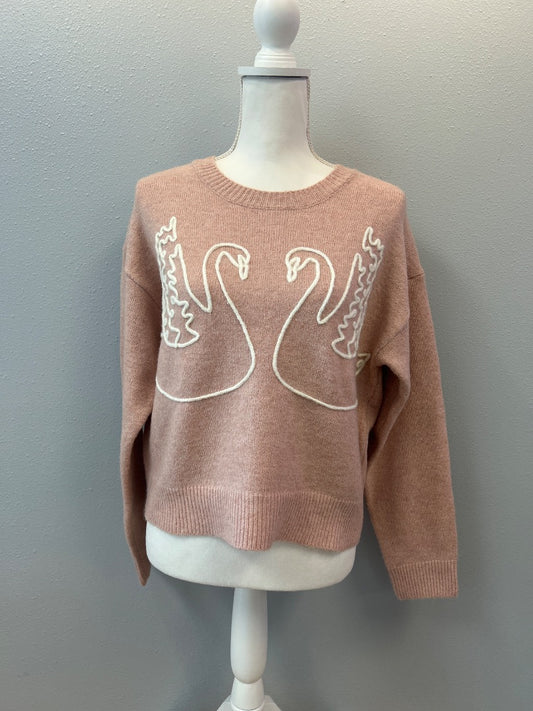 debut S/M Pink Swan image u-neck