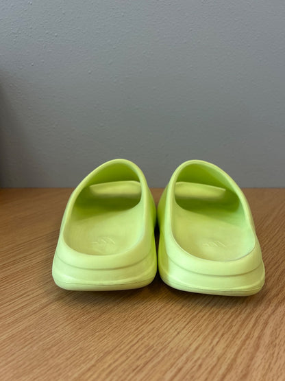 Adidas 8 neon green foam Yeezy Slide w/ box NWOT