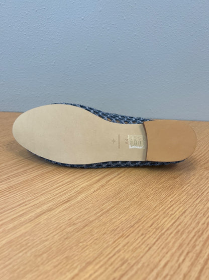 Tuckernuck 8.5 Blue Woven Leather Lafers