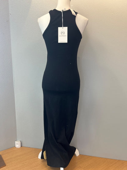 pixie market S Black Ribbed slvless