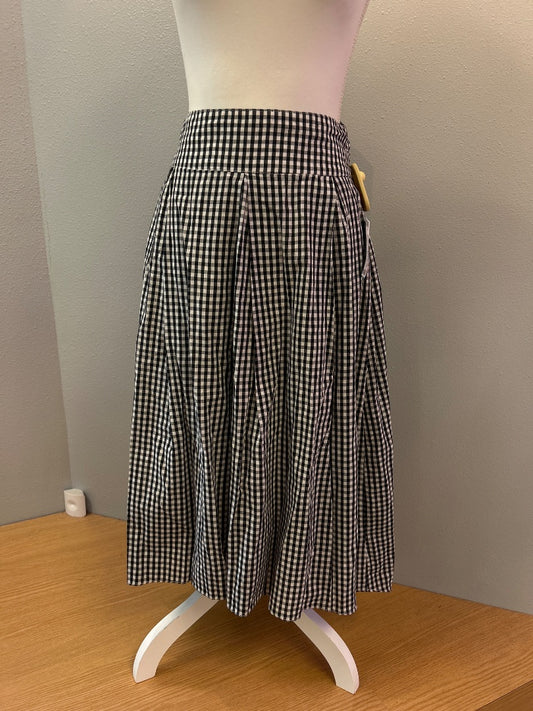 adam lippes M Black /WTE gingham midi w/ belt