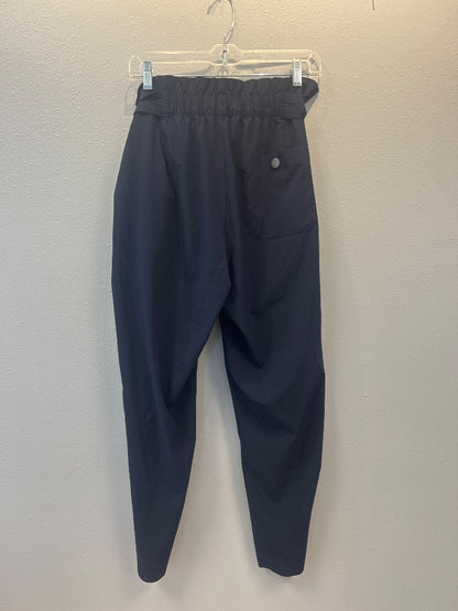 Athleta 12P Blue 'Skyline Pant' tie waist tapered leg