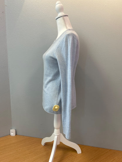 ATM M Blue CASHMERE crewneck