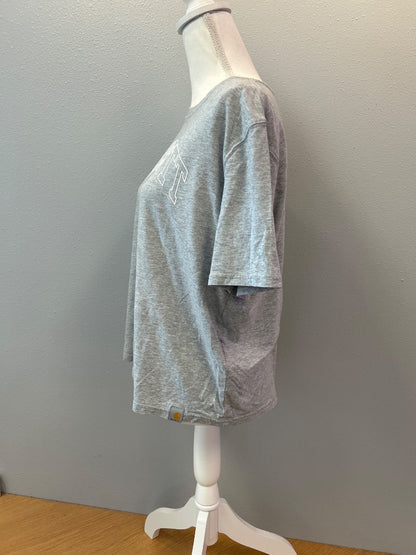 Carhartt M Gray boxy SS tee w/ WTE logo