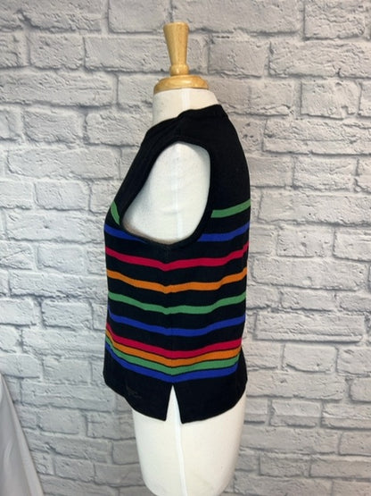 St. John size M Stripe Knit Top