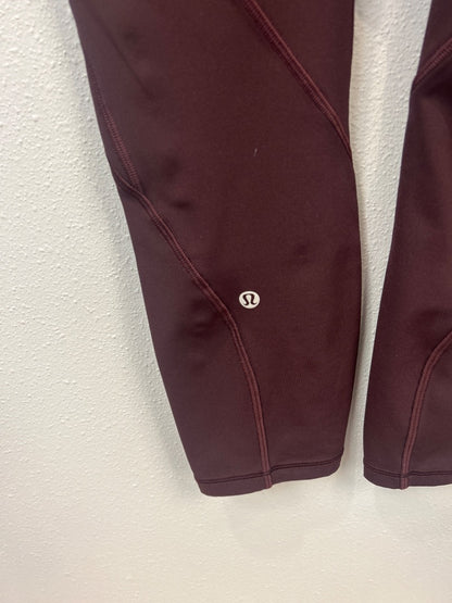 Lululemon M Purple 3/4 Legging