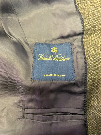 Brooks Brothers 2/S Green wool blend 3 button blazer vintage