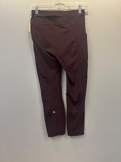 Lululemon M Purple 3/4 Legging