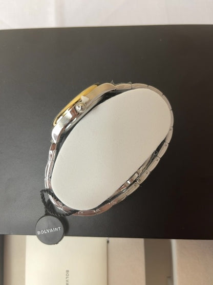 Bolvaint Paris  Silver/Gold NIB Thalia Ladies Watch