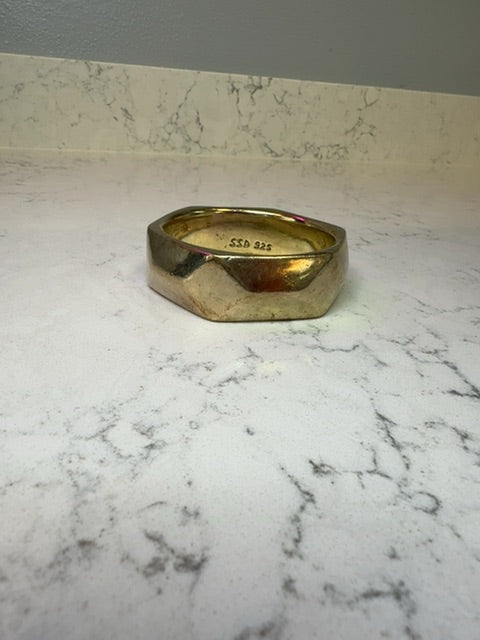 Simon Sebbag Designs Gold Plated Sterling Silver Bangle