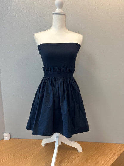Sundays S Blue NWT Poplin Mini w/ribbed waist