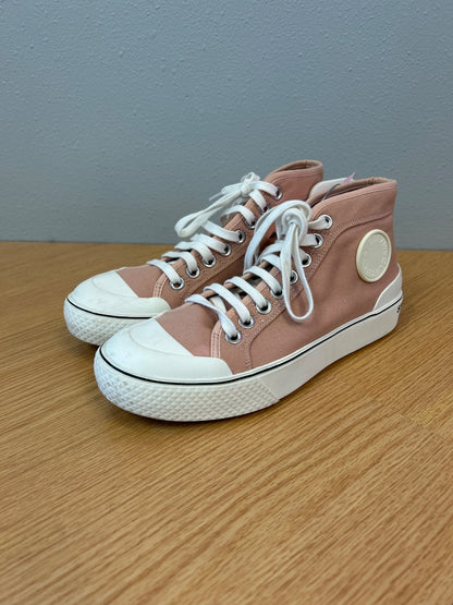 Stella McCartney 8 Pink Hi top sneaklers