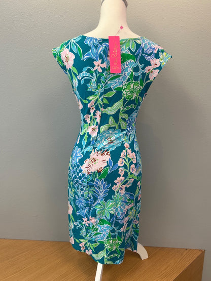 lilly pulitzer S Green NWTFloral tie waist
