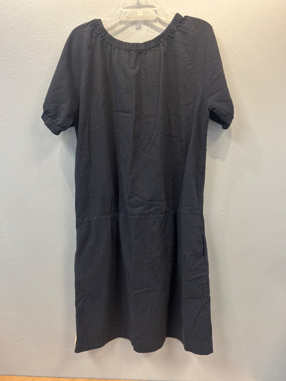 Makie M/L Blue SS wide neck drop waist