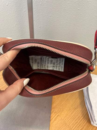 Coach  Pink Ski Speed Camera Bag