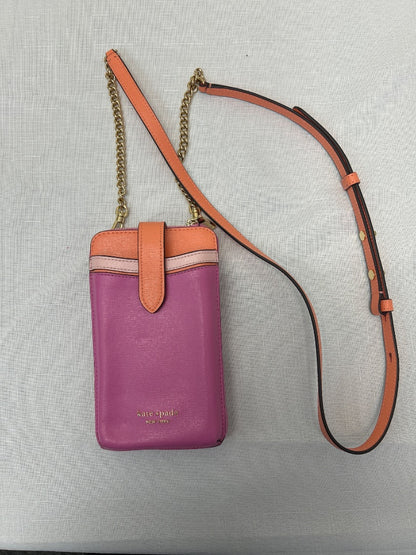 Kate Spade  Pink Phone Wallet on chain