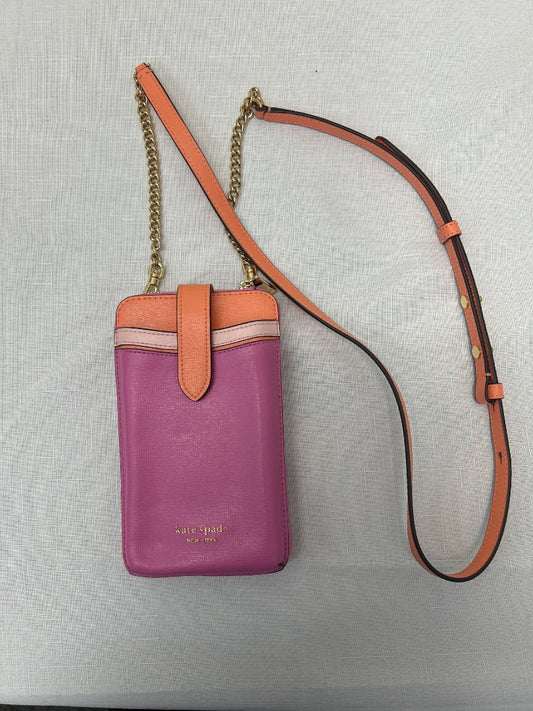 Kate Spade  Pink Phone Wallet on chain