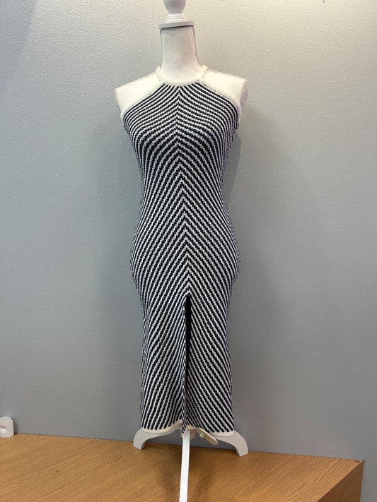 Sage XS Blue/White NWT Knit stripe
