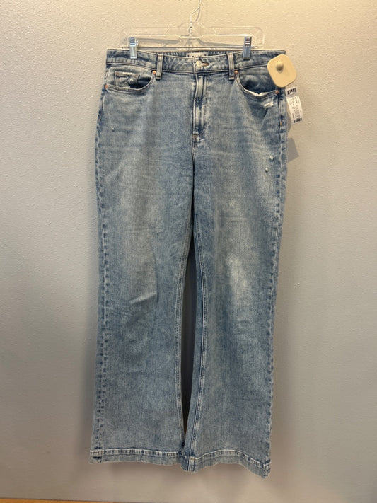 Paige 12 Denim 'Leenah' light wash wide leg