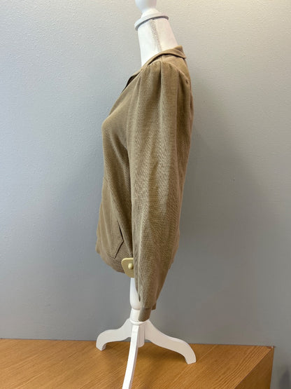 Madewell M Tan fll zip