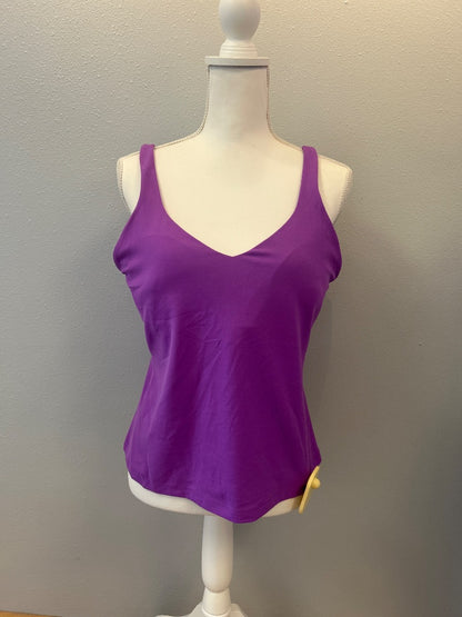 Lululemon L Purple v-neck