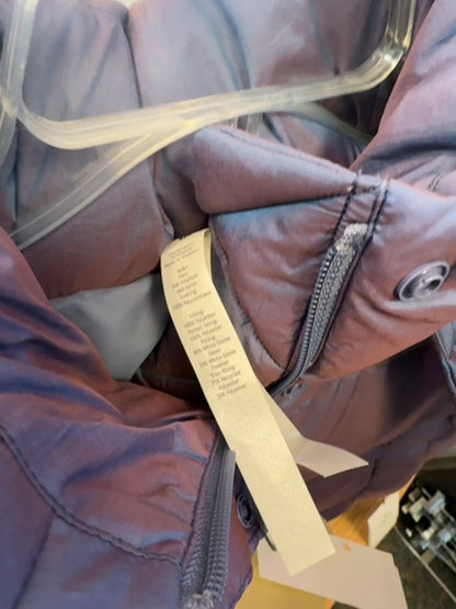 Lululemon M Purple Puffer w/hood NWT
