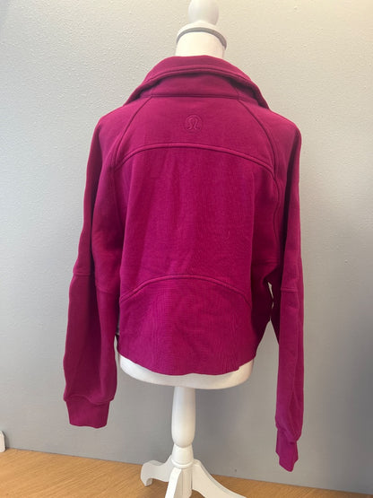 Lululemon M Pink NWT Scuba oversized funnel neck