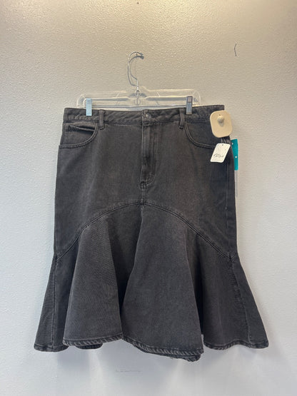 We The Free 14 Black denim NWT flare bttm