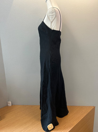 Polo Ralph Lauren 0 Black Linen Strappy