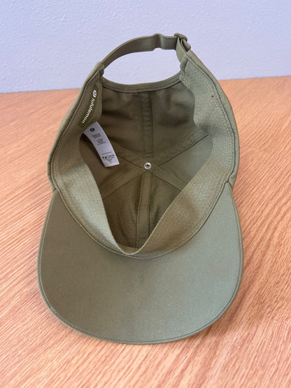 Lululemon os Green classic baseball cap w/ front logo