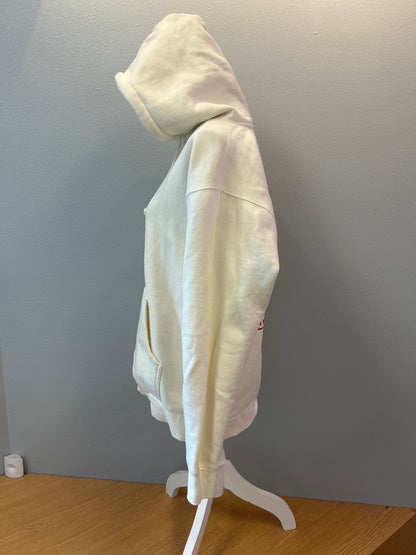 Happiness Project M Cream classic hoodie w/ cherries/"Happiness project"