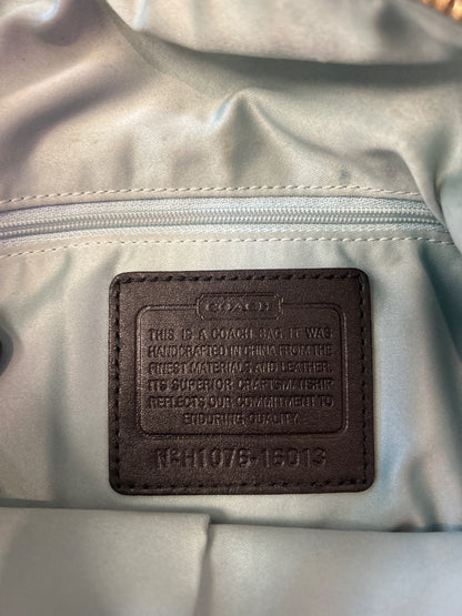 Coach  Black Patent w/gold hardware