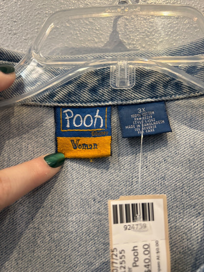 Pooh 3X Light Wash Denim Tigger
