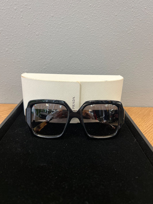 Prada  Black/Brown Square lens w./ Milano logo