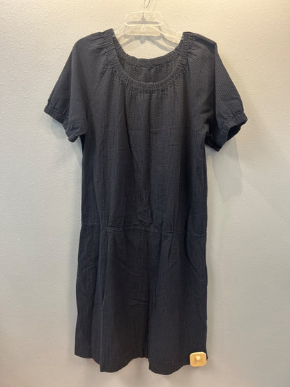 Makie M/L Blue SS wide neck drop waist