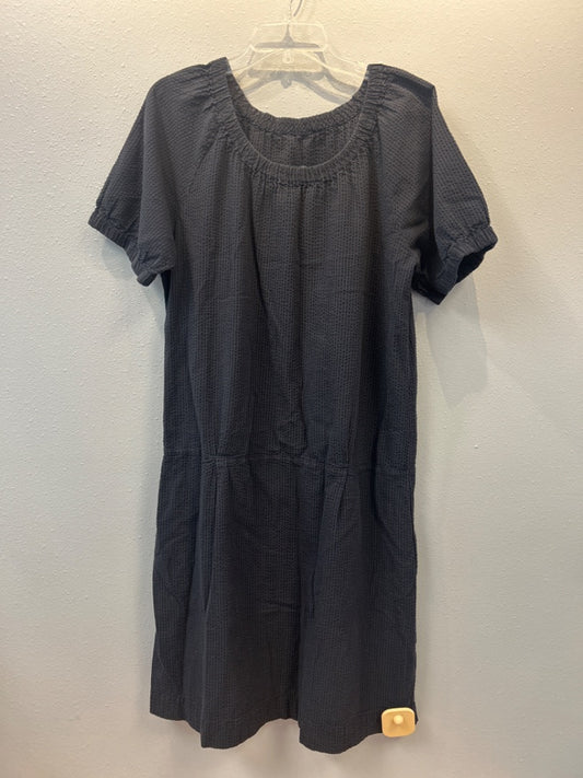 Makie M/L Blue SS wide neck drop waist