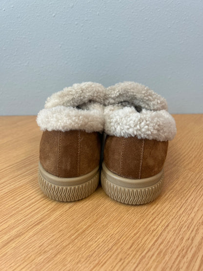 Voile Blanche 8.5 Brown Suede/Shearling Loafer