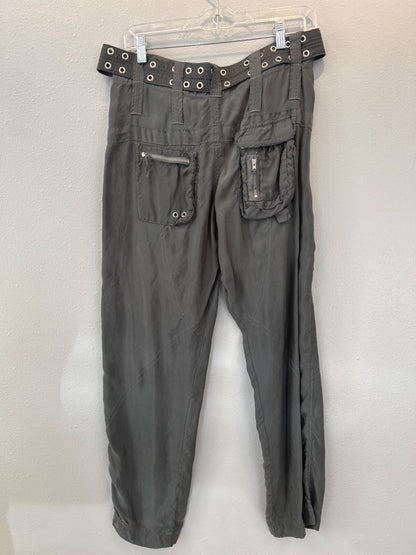 Johnny Was 0 Gray cloth thick belt