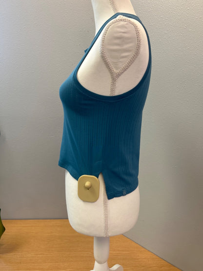 Lululemon S Blue Cropped Tank