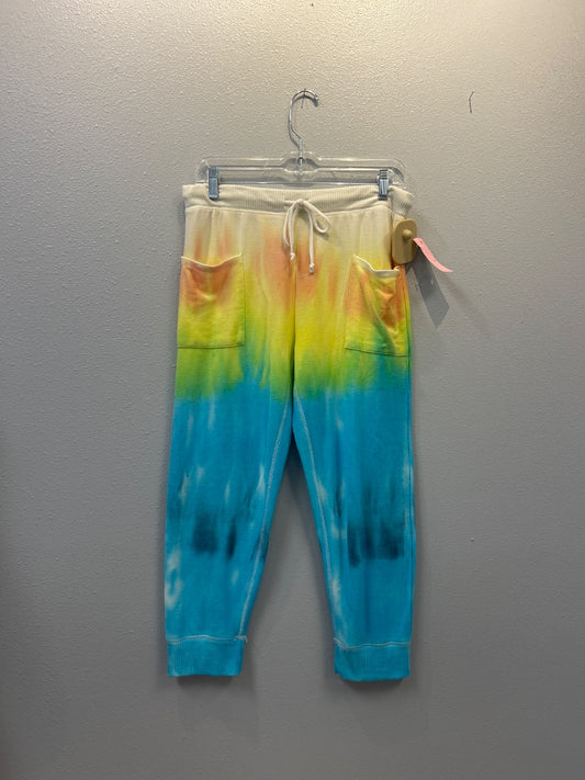 Chaser M Rainbow tie-dye slip on jogger