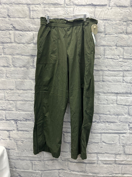 Athleta XL Green Wide Leg